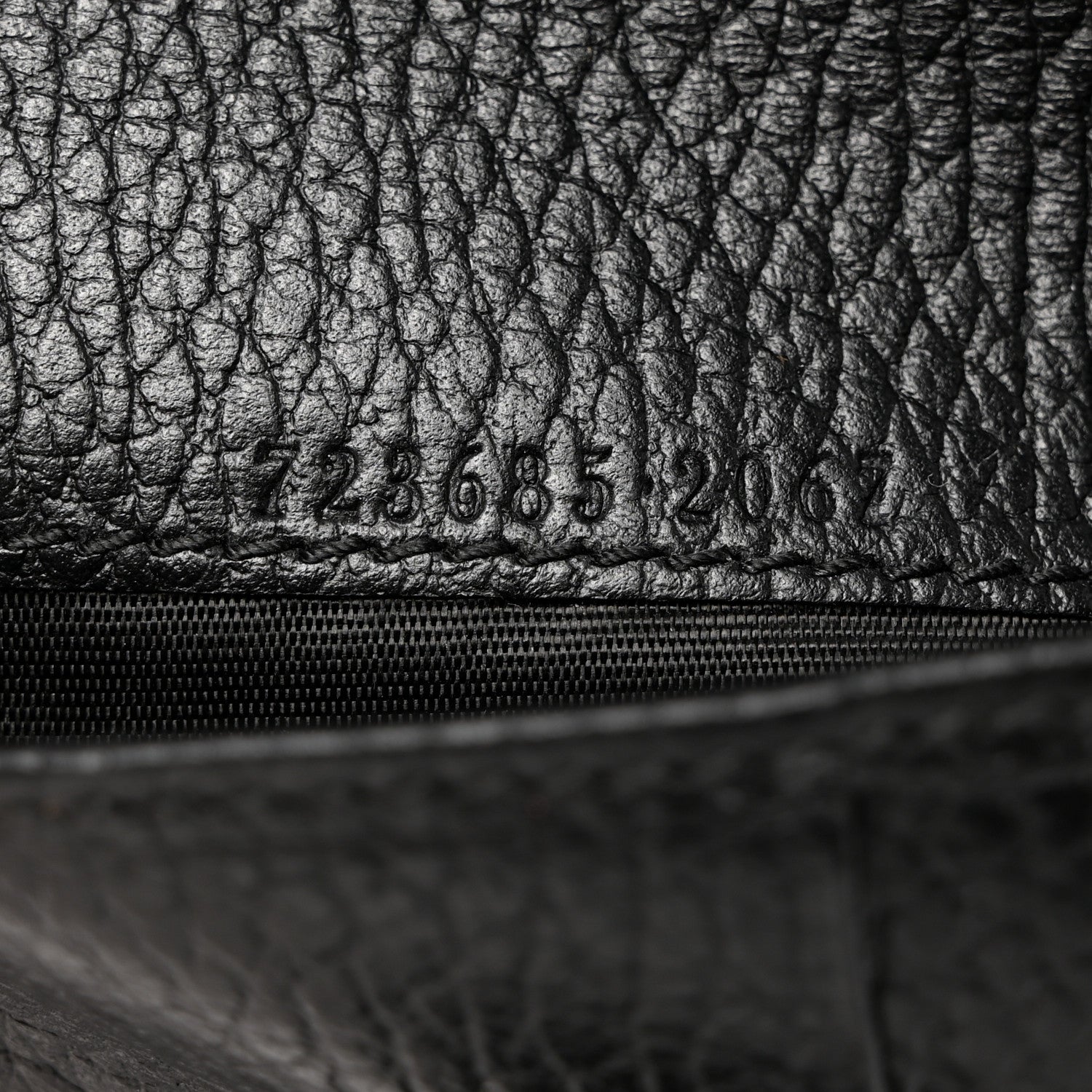 Gucci Dollar Calfskin Double G Wallet Black 7 of 8