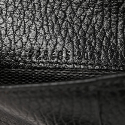 Gucci Dollar Calfskin Double G Wallet Black 7 of 8