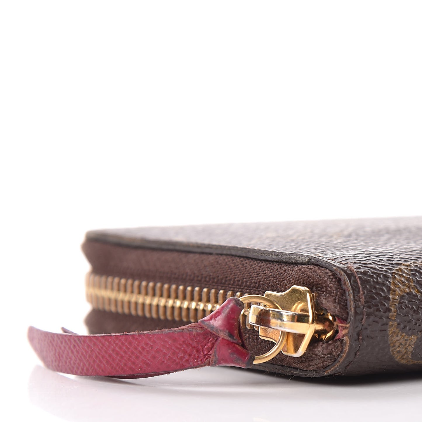 Monogram Clemence Wallet Fuchsia