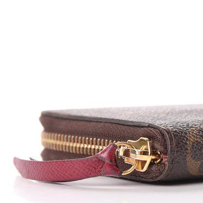 Louis Vuitton Monogram Clemence Wallet Fuchsia 7 of 9