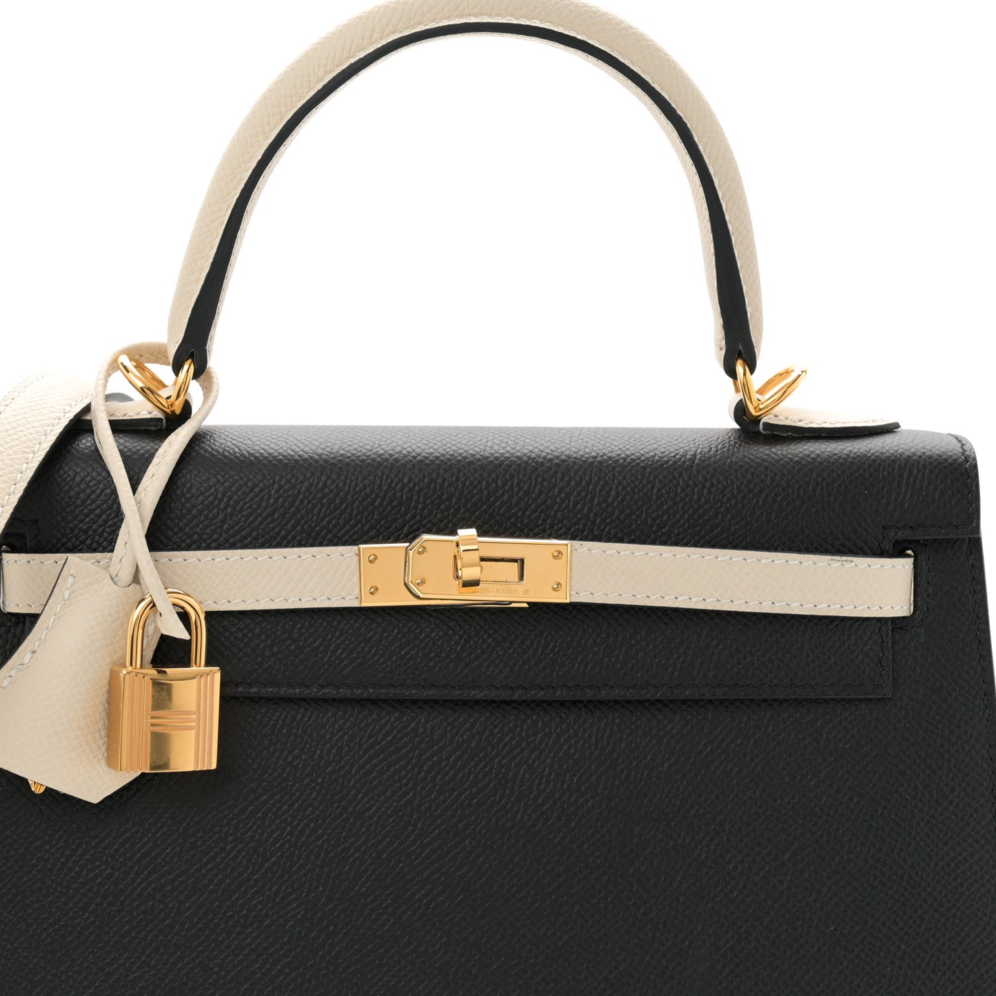 Epsom Horseshoe Kelly Sellier 25 Black Nata