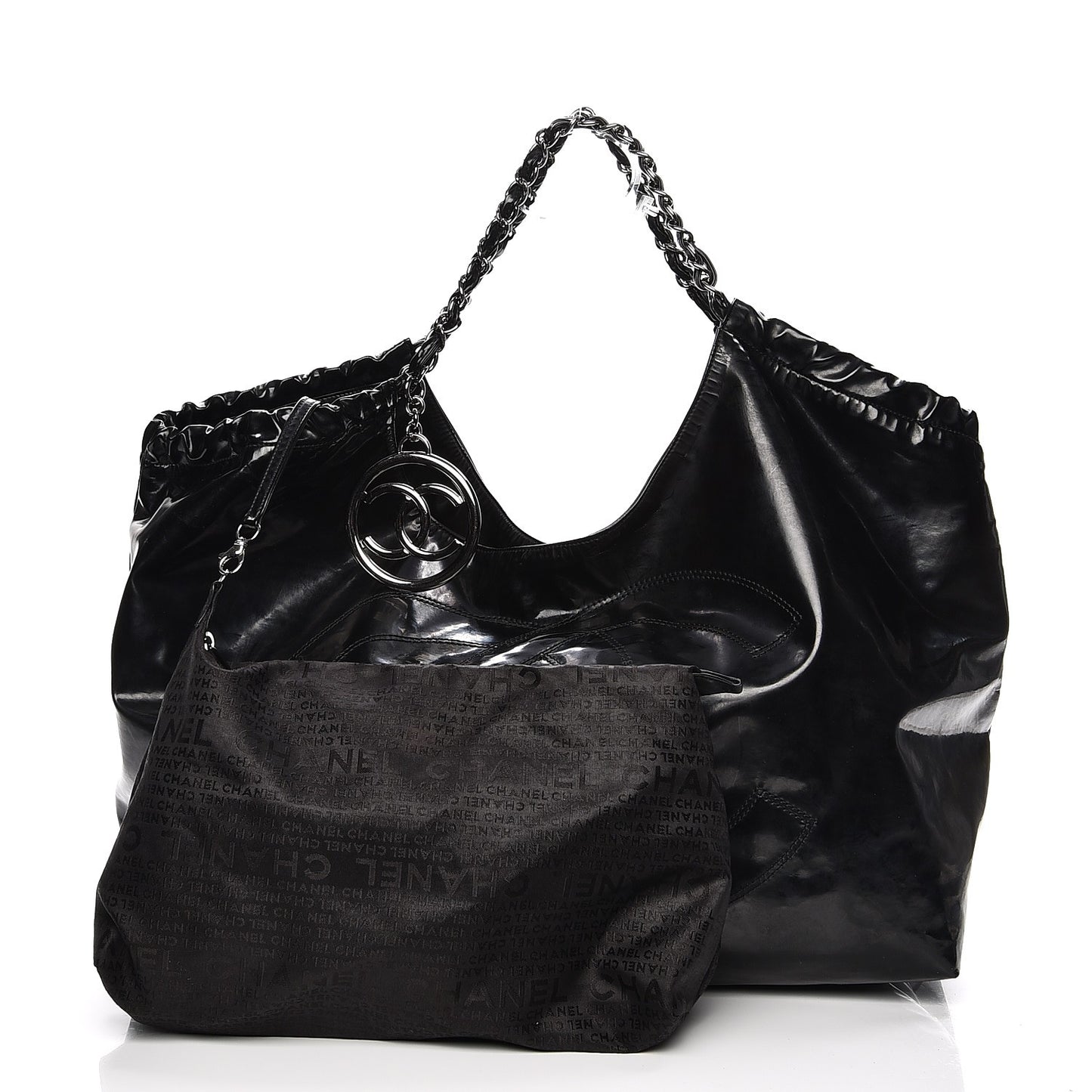 Vinyl XL Coco Cabas Black