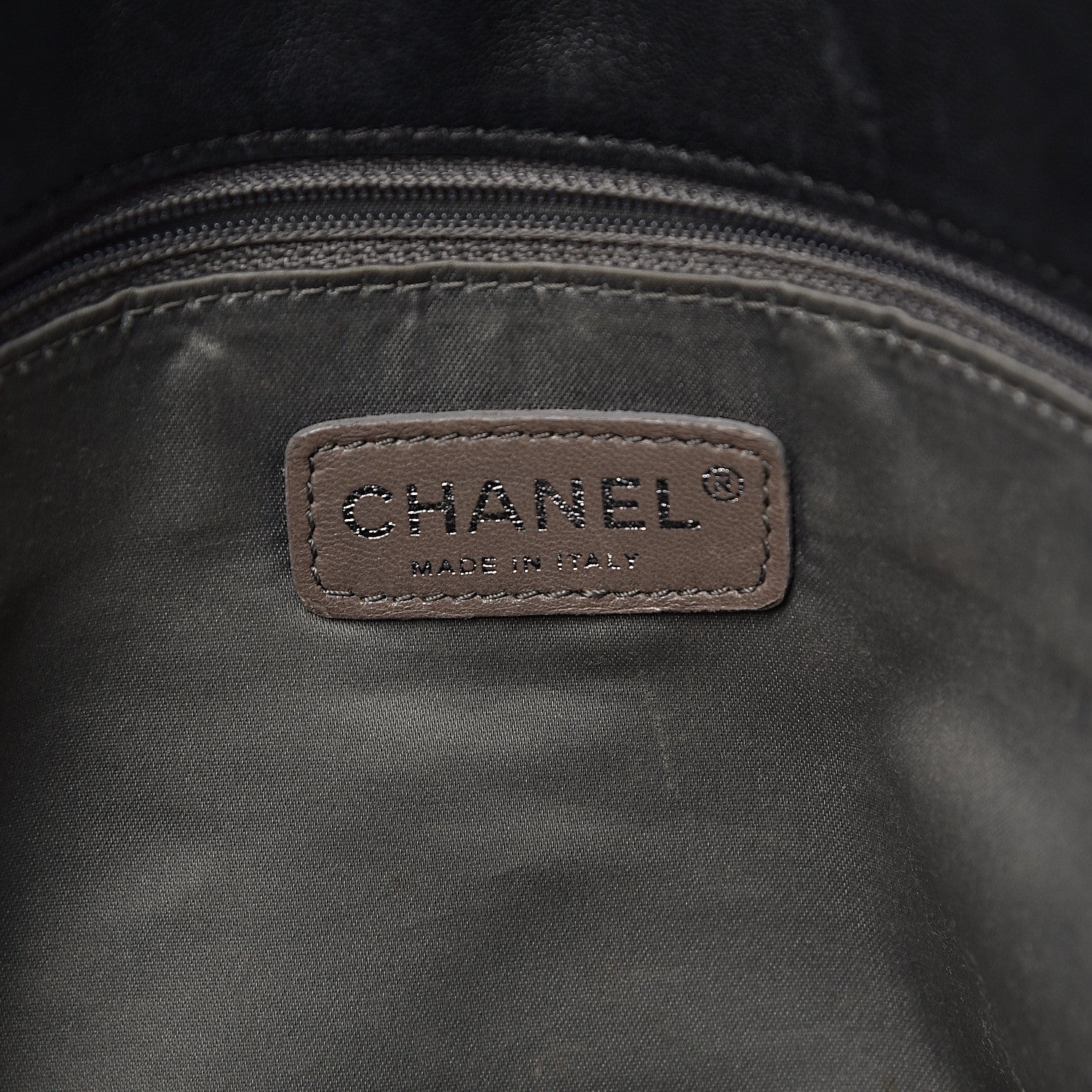 Chanel Lambskin Stitched Large Walk Of Fame Flap Black 6 of 12