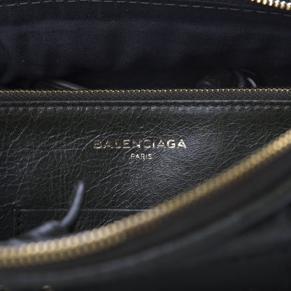 Balenciaga Agneau S Blanket Square Tote Green 9 of 11