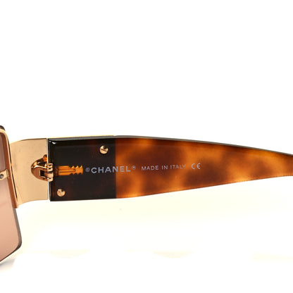 Chanel Tortoise Crystal CC Logo Sunglasses 4095-B 4 of 7