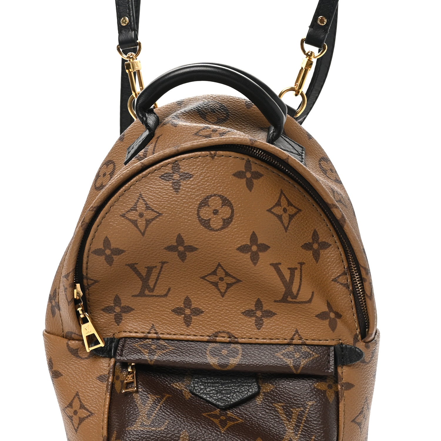 Monogram Reverse Canvas Palm Springs Backpack Mini