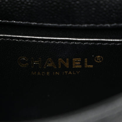 Chanel Caviar Quilted Mini Sweetheart Rectangular Flap Black 6 of 11