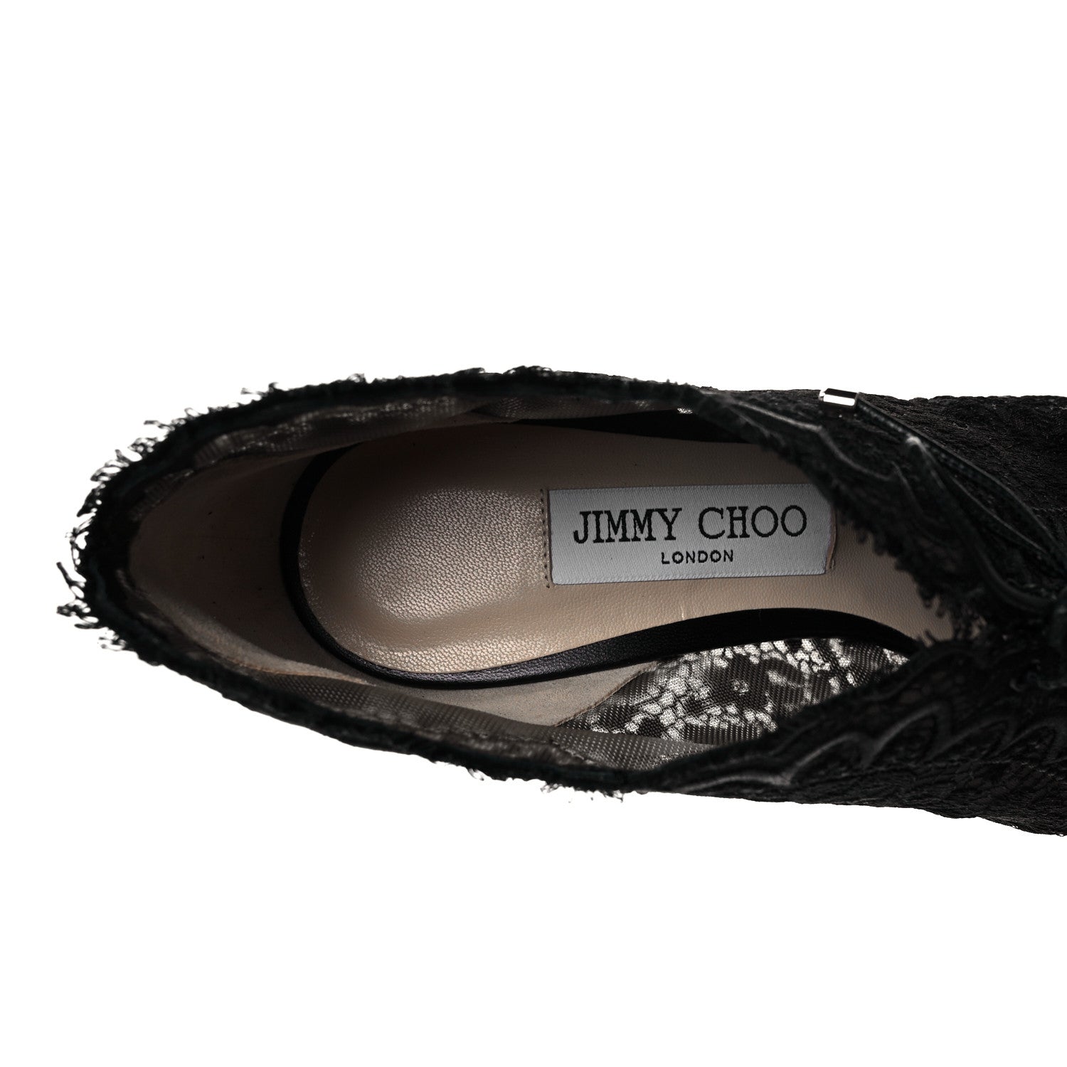 Jimmy Choo Lace Kiana Pumps 40 Black 7 of 8