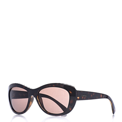 Chanel Freshwater Cultured Pearl Butterfly Sunglasses 6038 H Tortoise 1 of 7