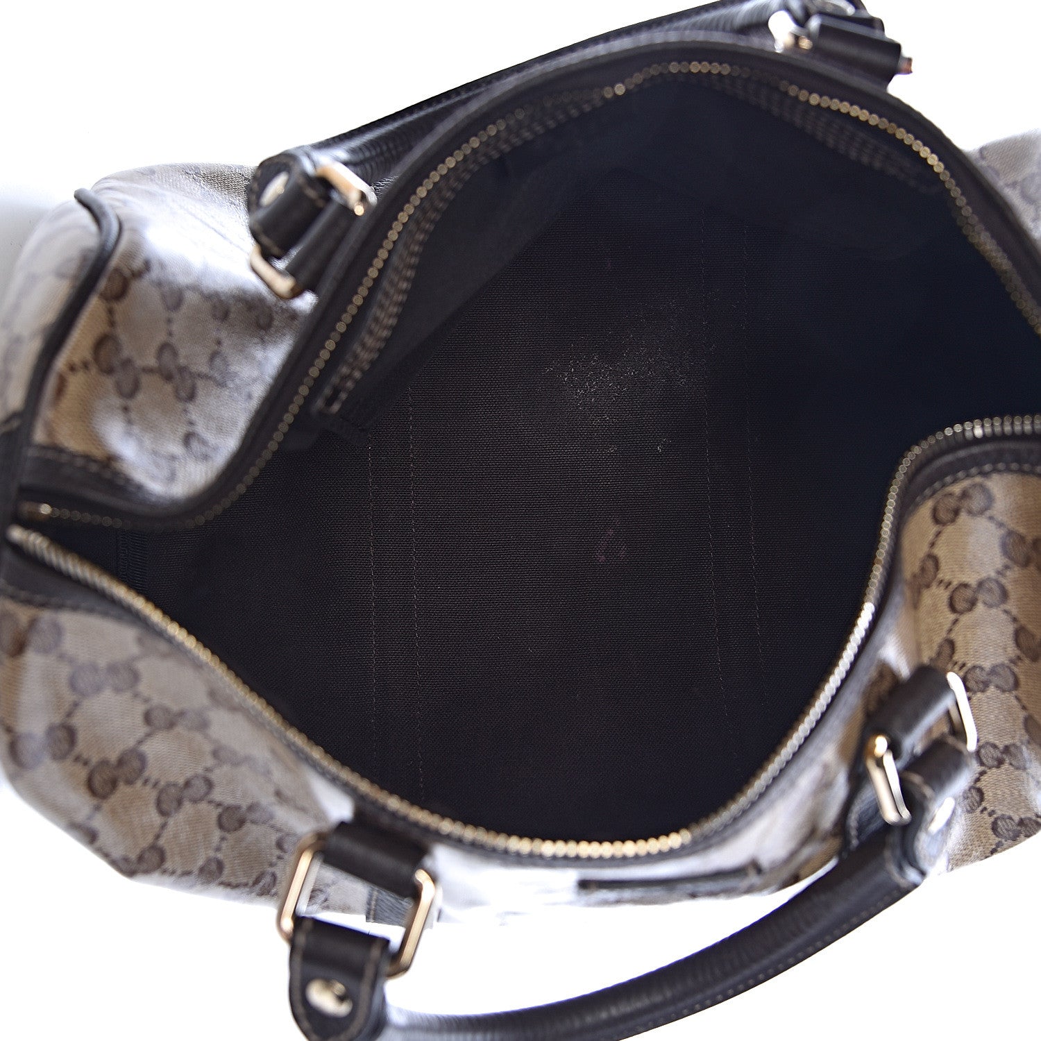 Gucci Crystal Monogram Medium Joy Boston Dark Brown 5 of 13