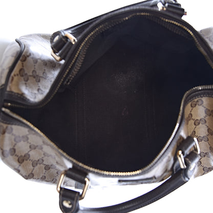 Gucci Crystal Monogram Medium Joy Boston Dark Brown 5 of 13