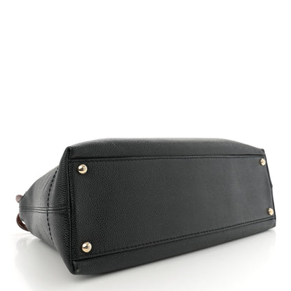 Chanel Caviar CC Wood Chain Hobo Black 4 of 12