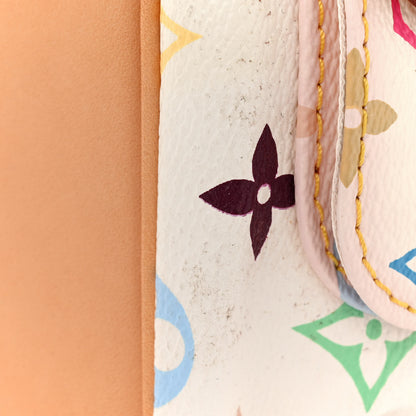 Louis Vuitton Monogram Multicolor Petit Noe White 12 of 17