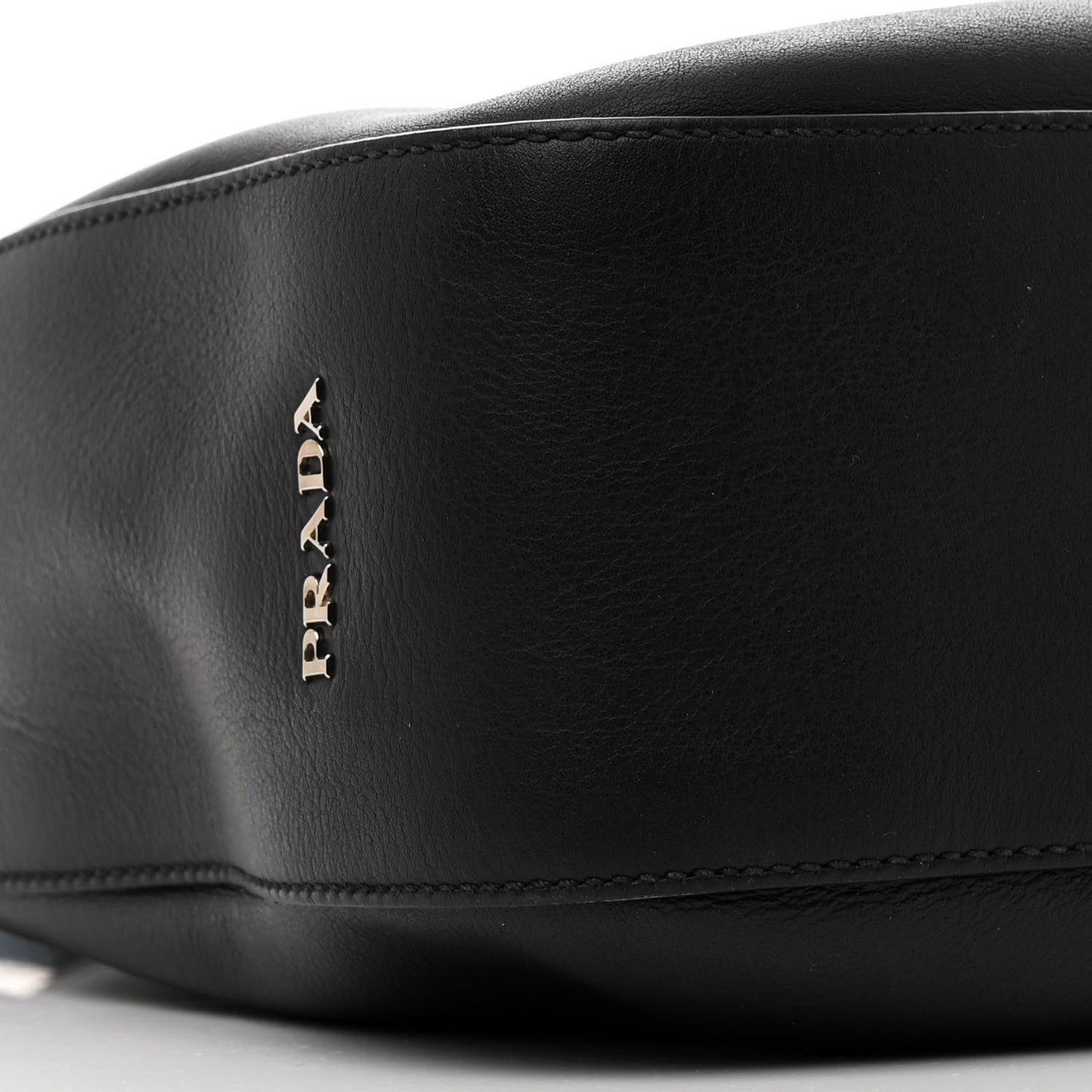 Vitello Corsica Pocket Hobo Bag Black