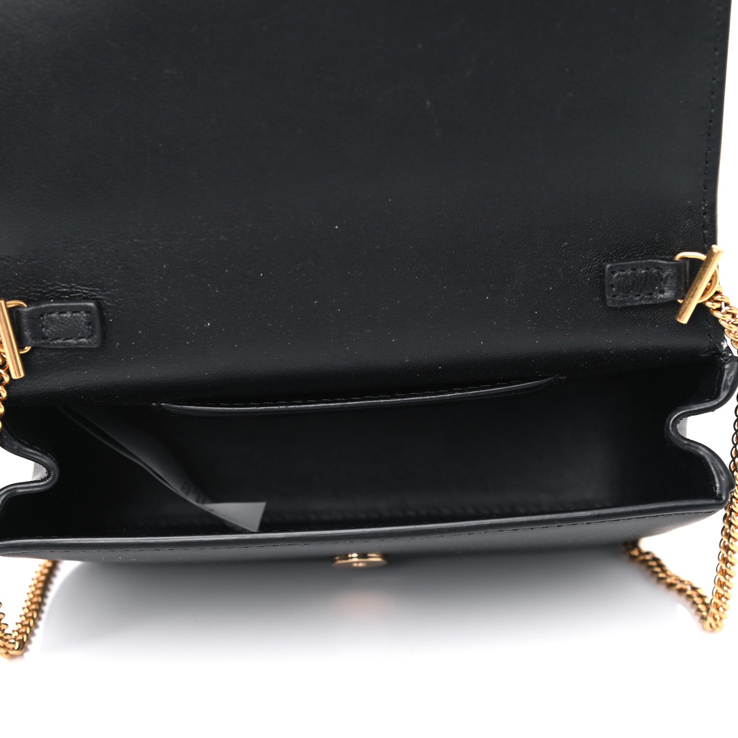 Versace Vitello Virtus Mini Chain Bag Black 4 of 4