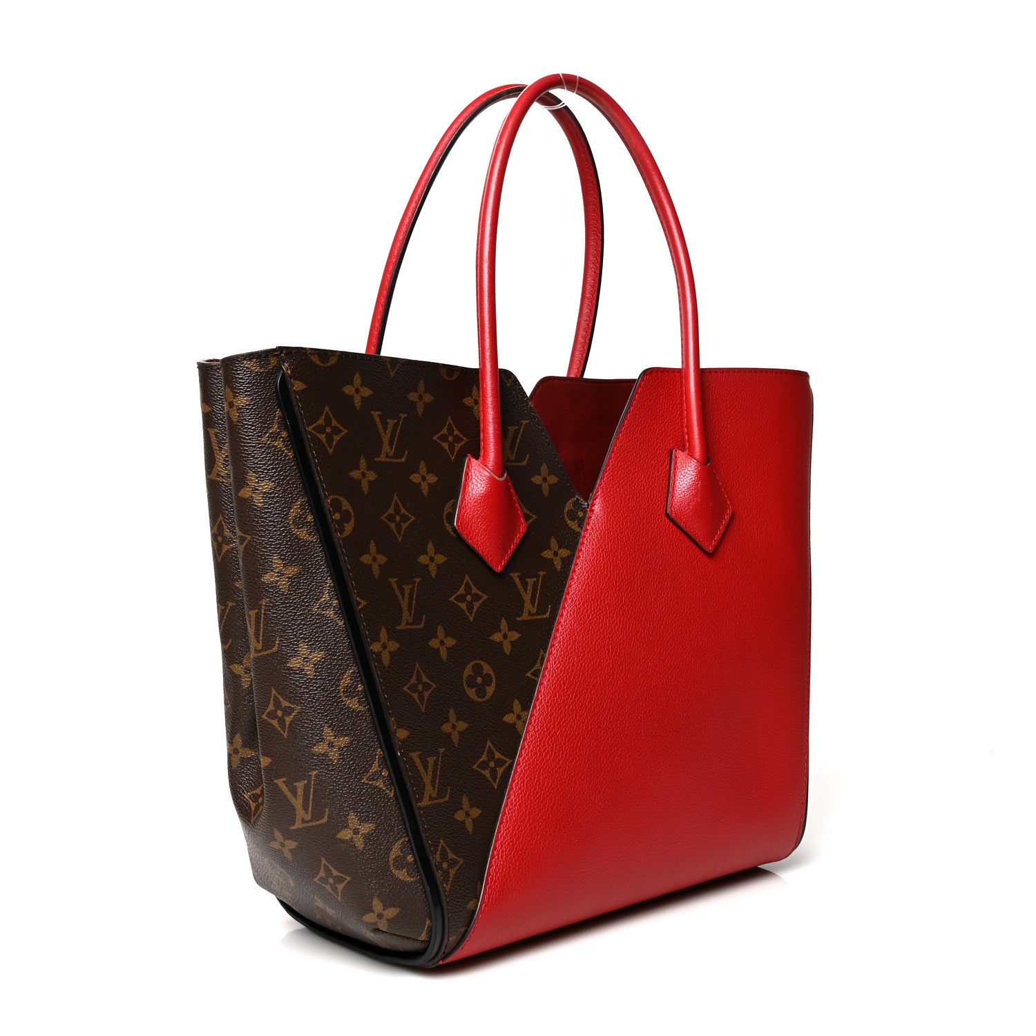 Louis Vuitton Calfskin Monogram Kimono Tote Cherry 3 of 19