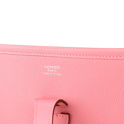 Hermes Epsom Evelyne III PM Rose Confetti 8 of 18