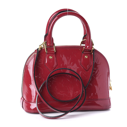 Louis Vuitton Vernis Alma BB Rose Indien 4 of 11