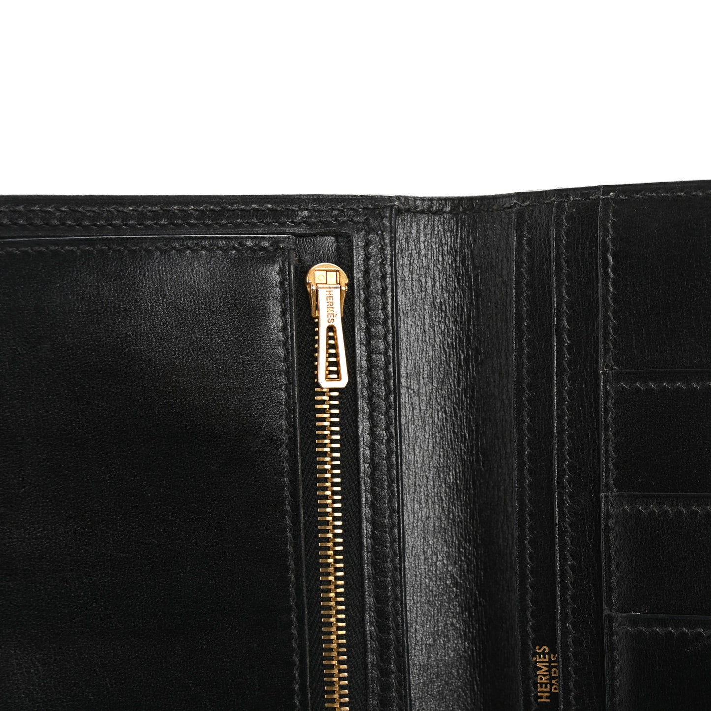Box Bearn Gusset Wallet Black