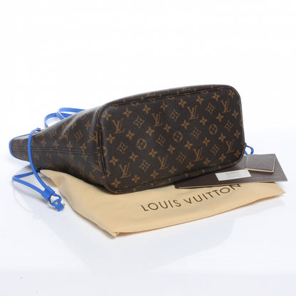 Louis Vuitton Monogram Articles de Voyage Ikat Neverfull MM Grand Blue 4 of 7
