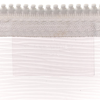 Louis Vuitton PVC Epi Embossed Wavy Keepall Bandouliere 50 White 5 of 13