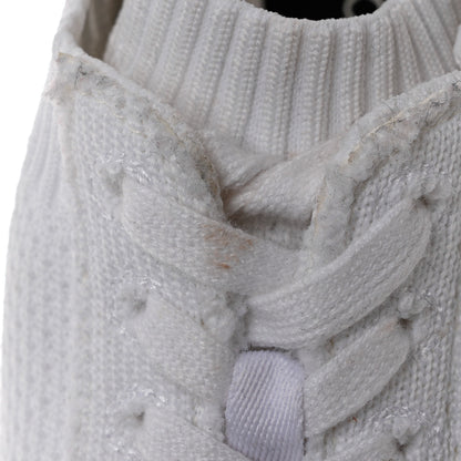 Chanel Fabric Logo Sneakers 37 White 8 of 11