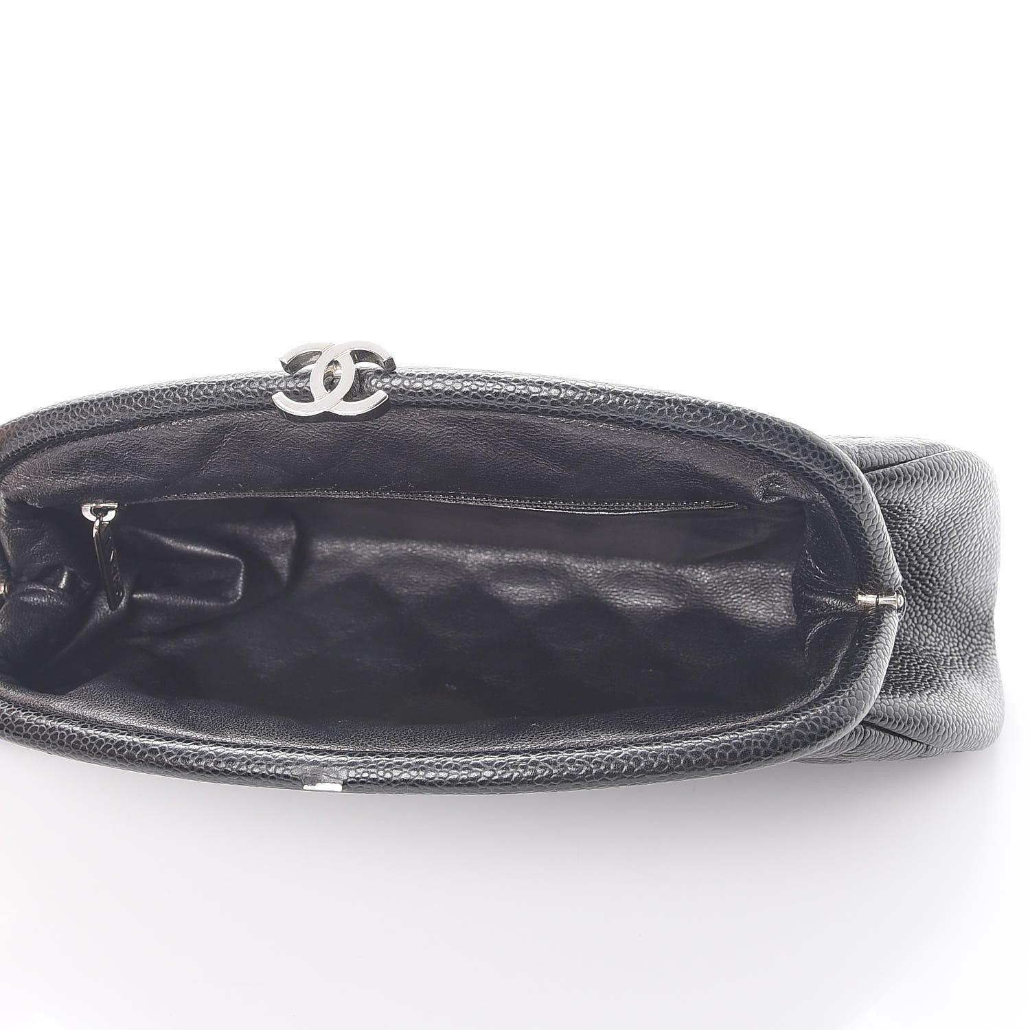 Chanel Caviar Quilted Timeless Clutch Black 5 of 9