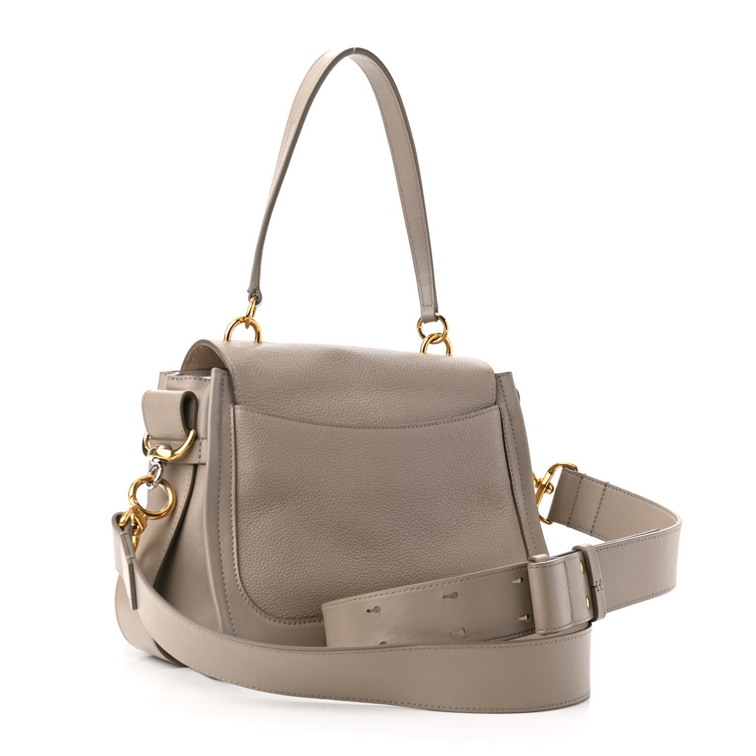 Chloe Calfskin Small Tess Day Bag Motty Grey 3 of 13