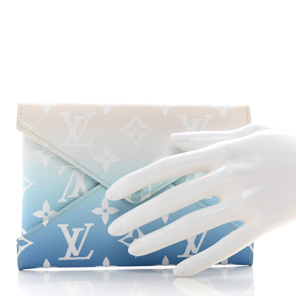 Louis Vuitton Monogram Giant By The Pool Kirigami Pochette Set Blue Mist 2 of 6