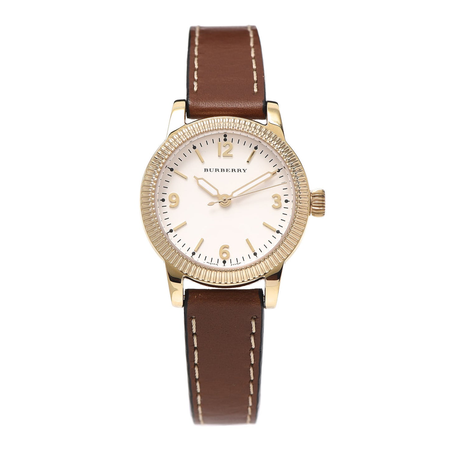 Stainless Steel Calfskin 30mm Utilitarian Quartz Watch BU7865