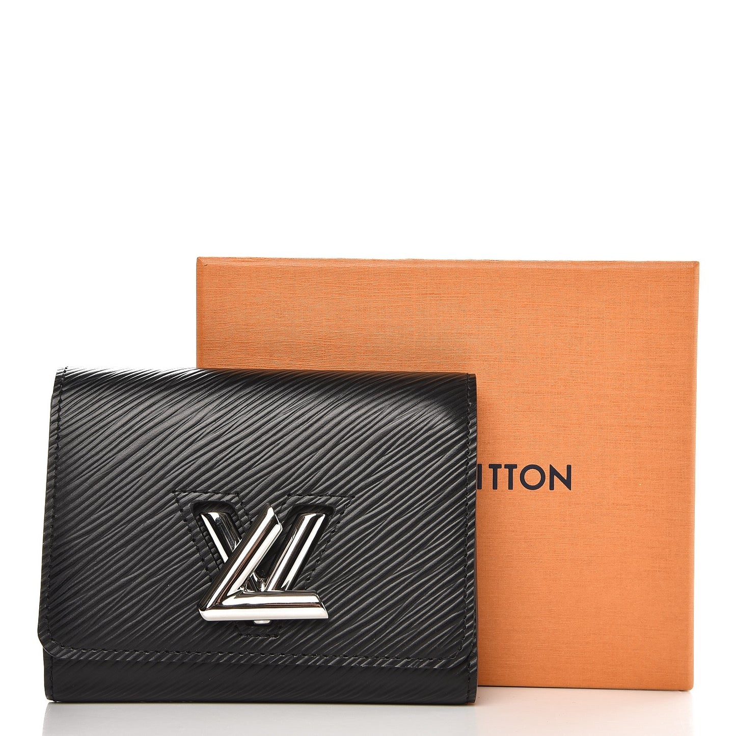 Epi Twist Compact Wallet Black