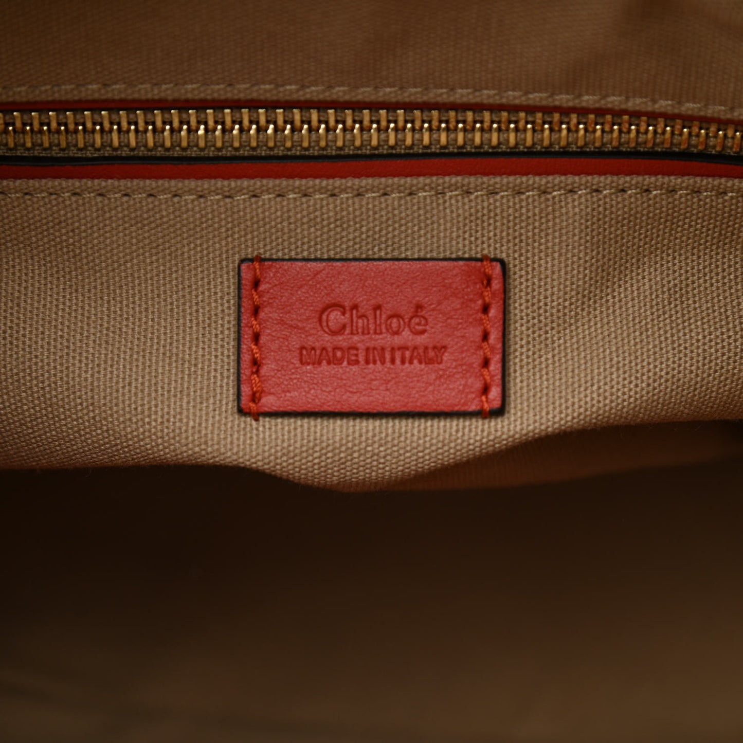 Patent Calfskin Small Roy Bucket Bag Earthy Red
