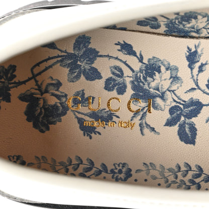 Gucci Cordovan Lux Womens Harald Horsebit 25mm Platform Loafers 35.5 Dusty White 7 of 8