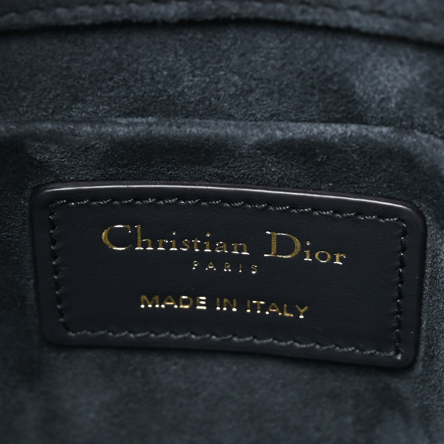 Christian Dior Calfskin Small Dior Vibe Bucket Blue 6 of 8