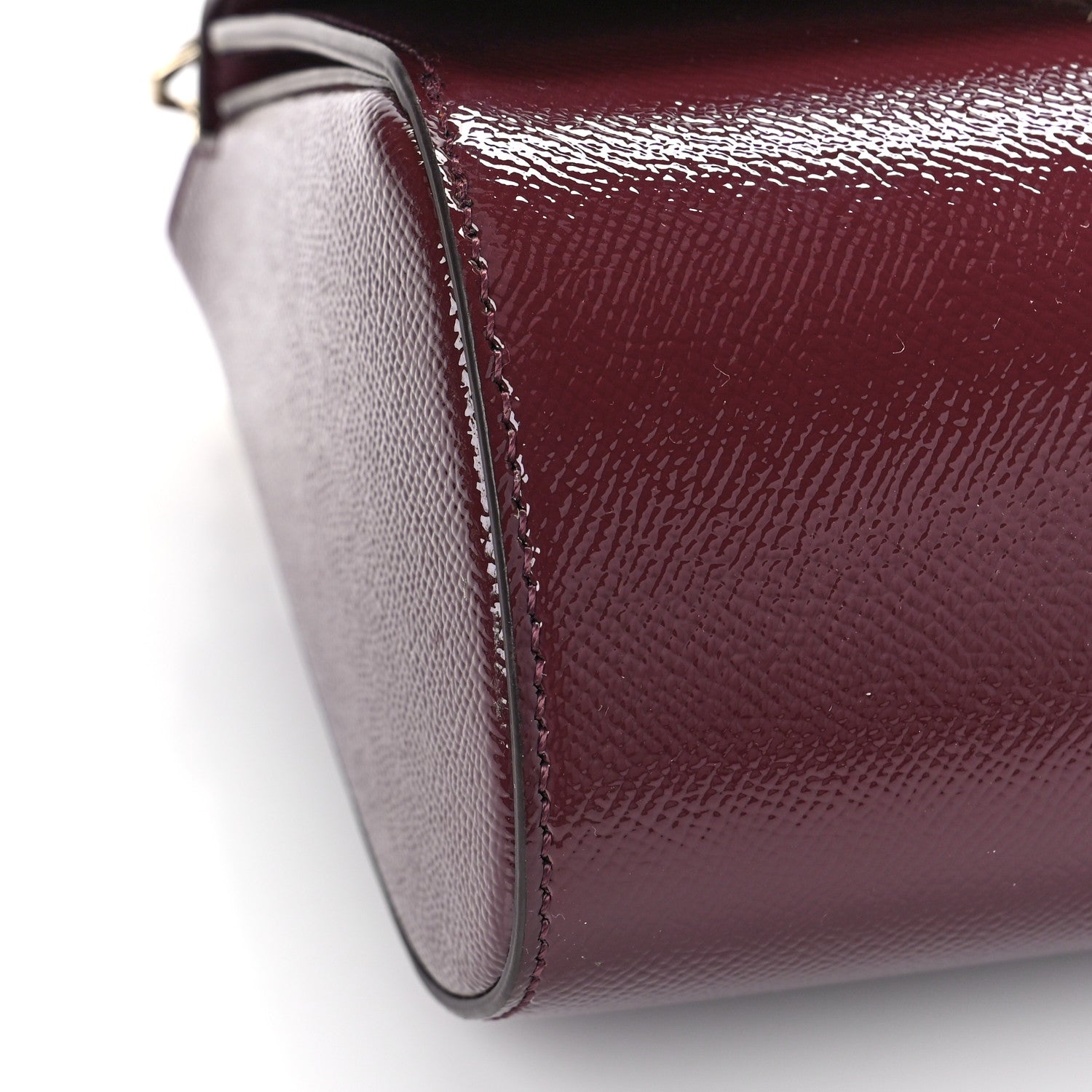 Givenchy Textured Calfskin Mini Pandora Box Chain Crossbody Bag Oxblood 7 of 8