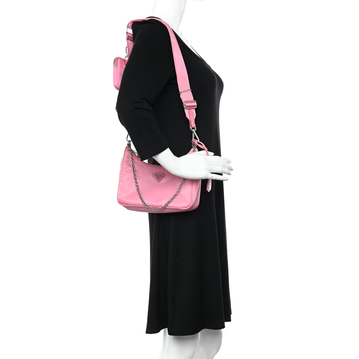 Nylon Re-Edition 2005 Shoulder Bag Begonia