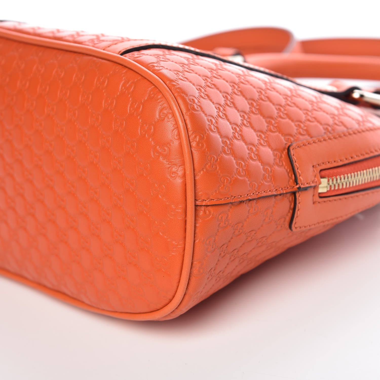 Gucci Microguccissima Mini Dome Bag Sun Orange 9 of 9