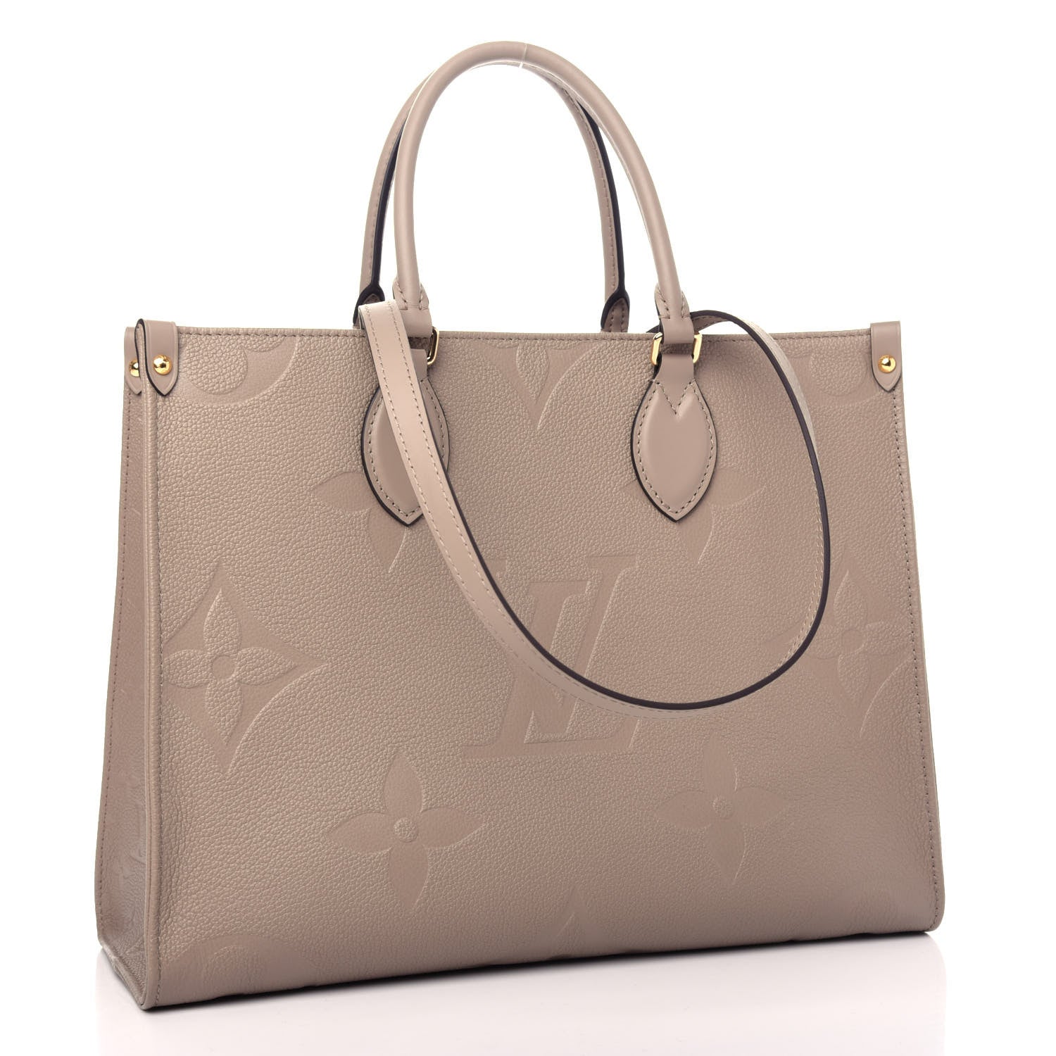 Louis Vuitton Empreinte Monogram Giant Onthego MM Tourterelle 3 of 10