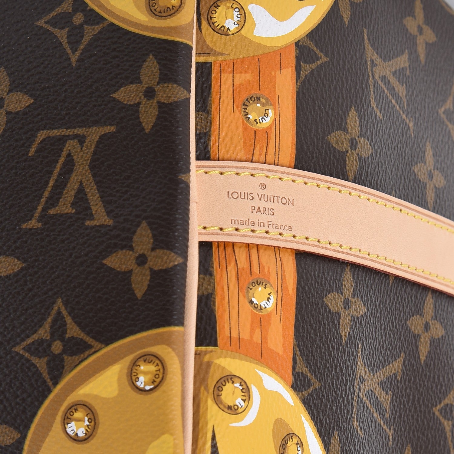 Louis Vuitton Monogram Summer Trunks Speedy Bandouliere 30 6 of 8