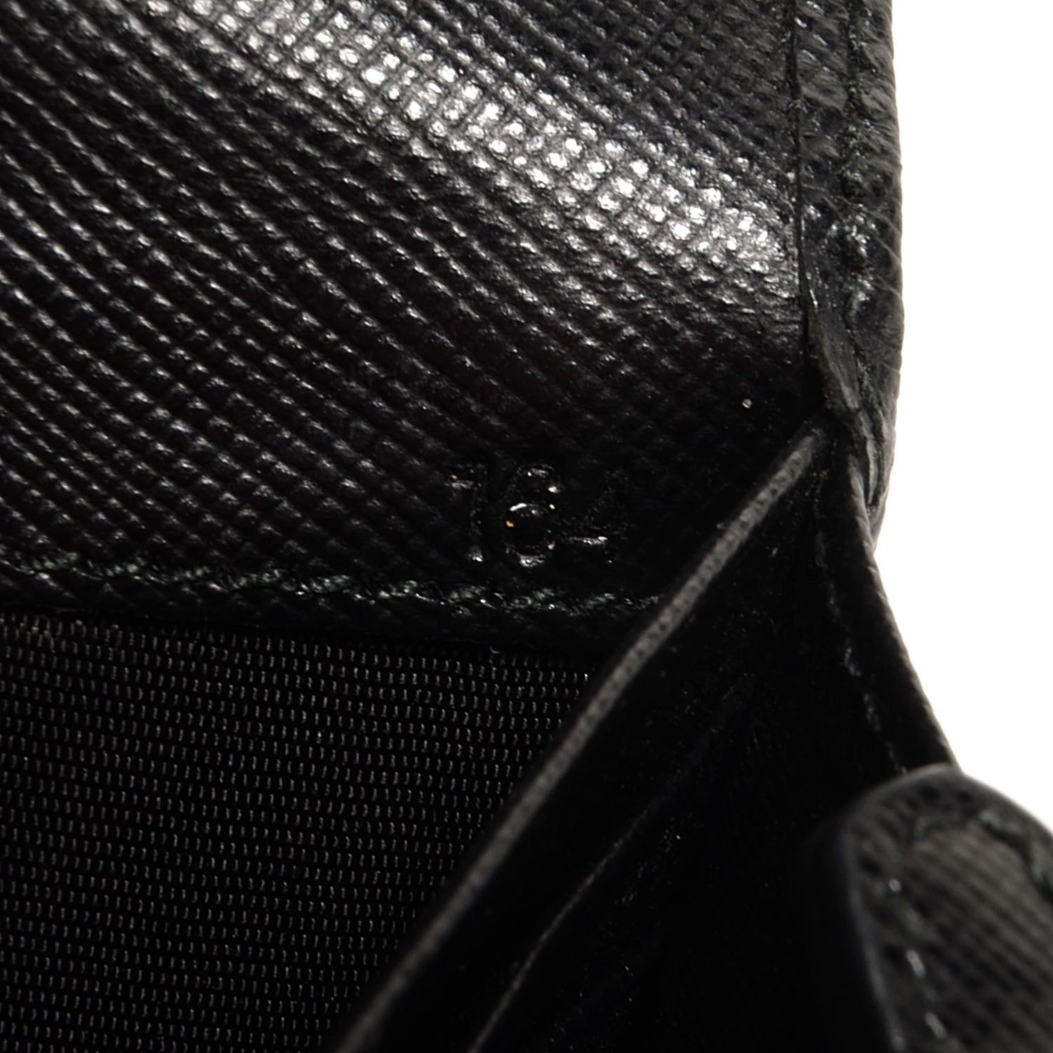 Prada Saffiano Metal Continental Flap Wallet Nero Black 7 of 8