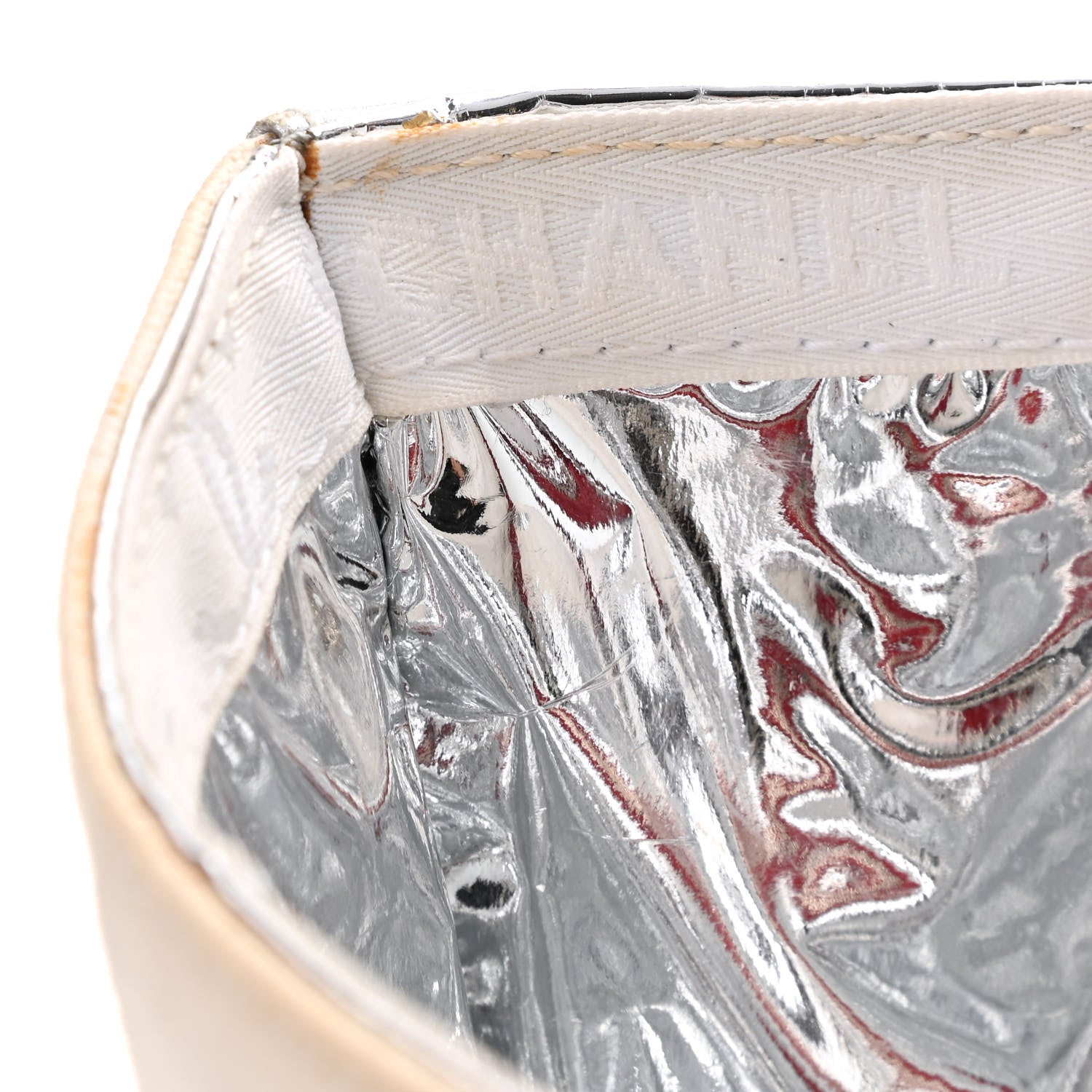 Chanel Canvas Foil N°5 Shopping Tote Beige 11 of 15