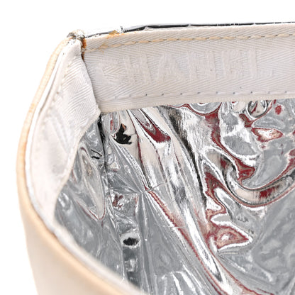 Chanel Canvas Foil N°5 Shopping Tote Beige 11 of 15