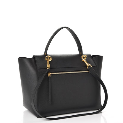 Celine Grained Calfskin Mini Belt Bag Black 3 of 8
