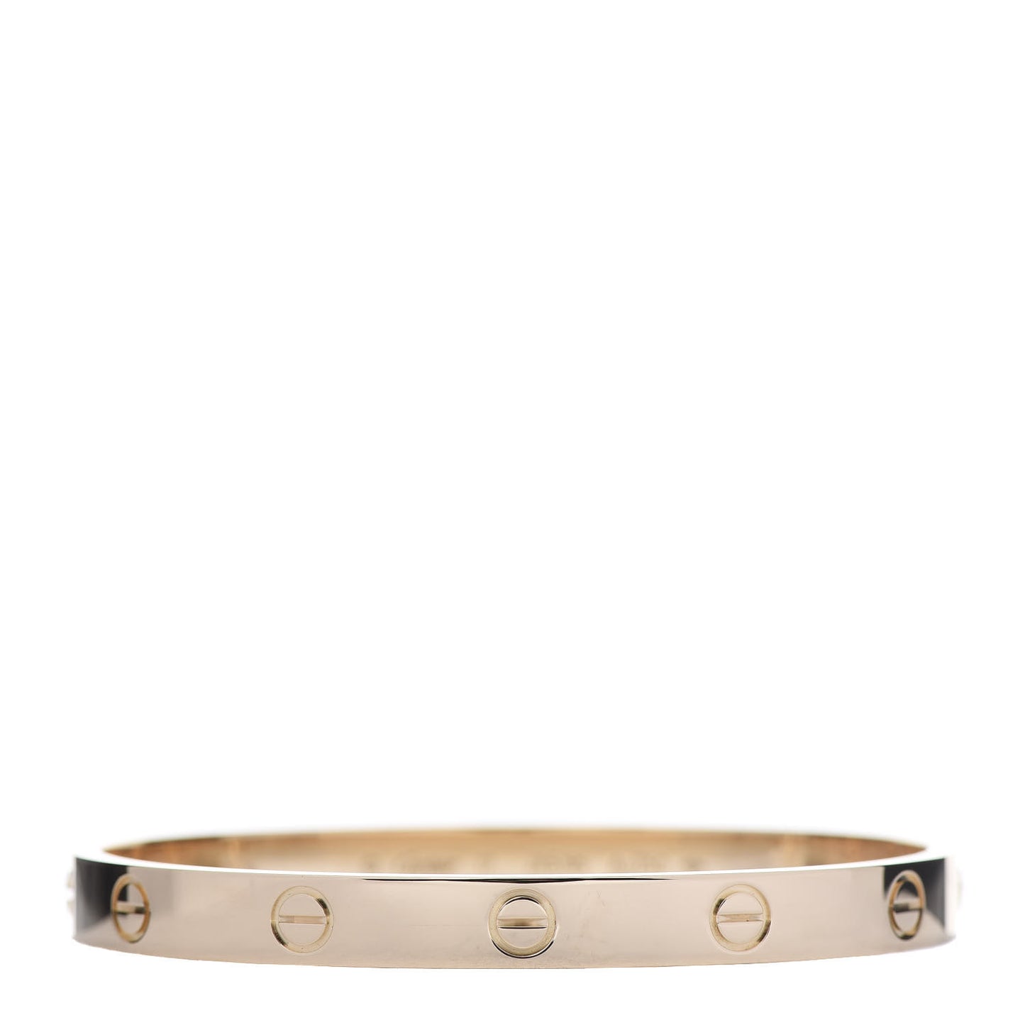 18K Yellow Gold LOVE Bracelet 17