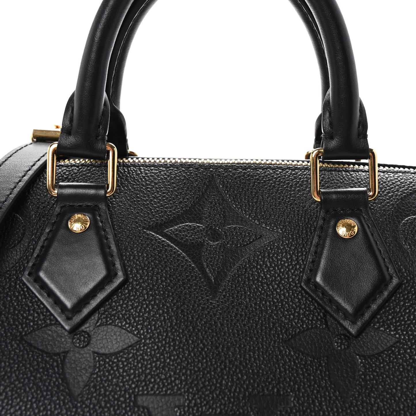 Empreinte Monogram Giant Speedy Bandouliere 25 Black