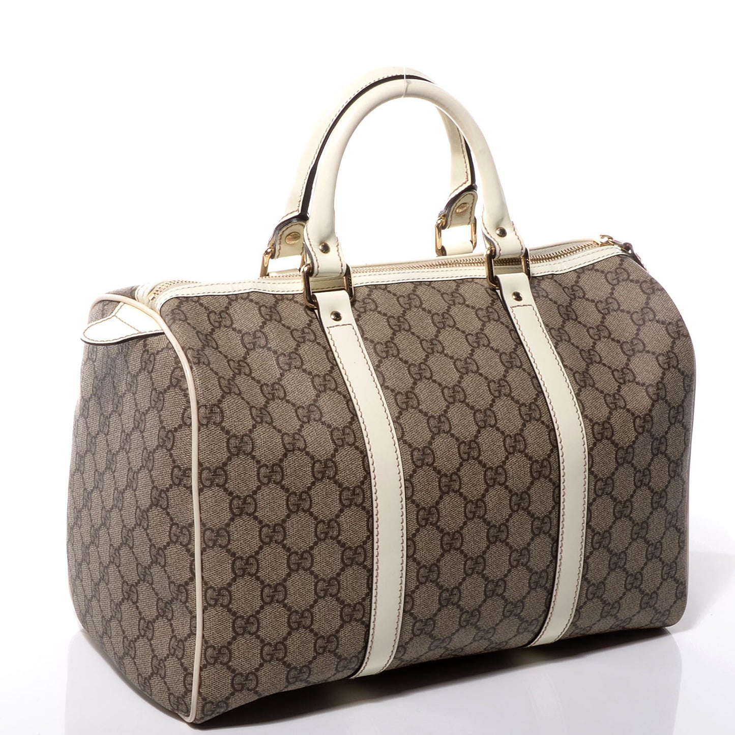 GG Plus Monogram Medium Joy Boston Off White