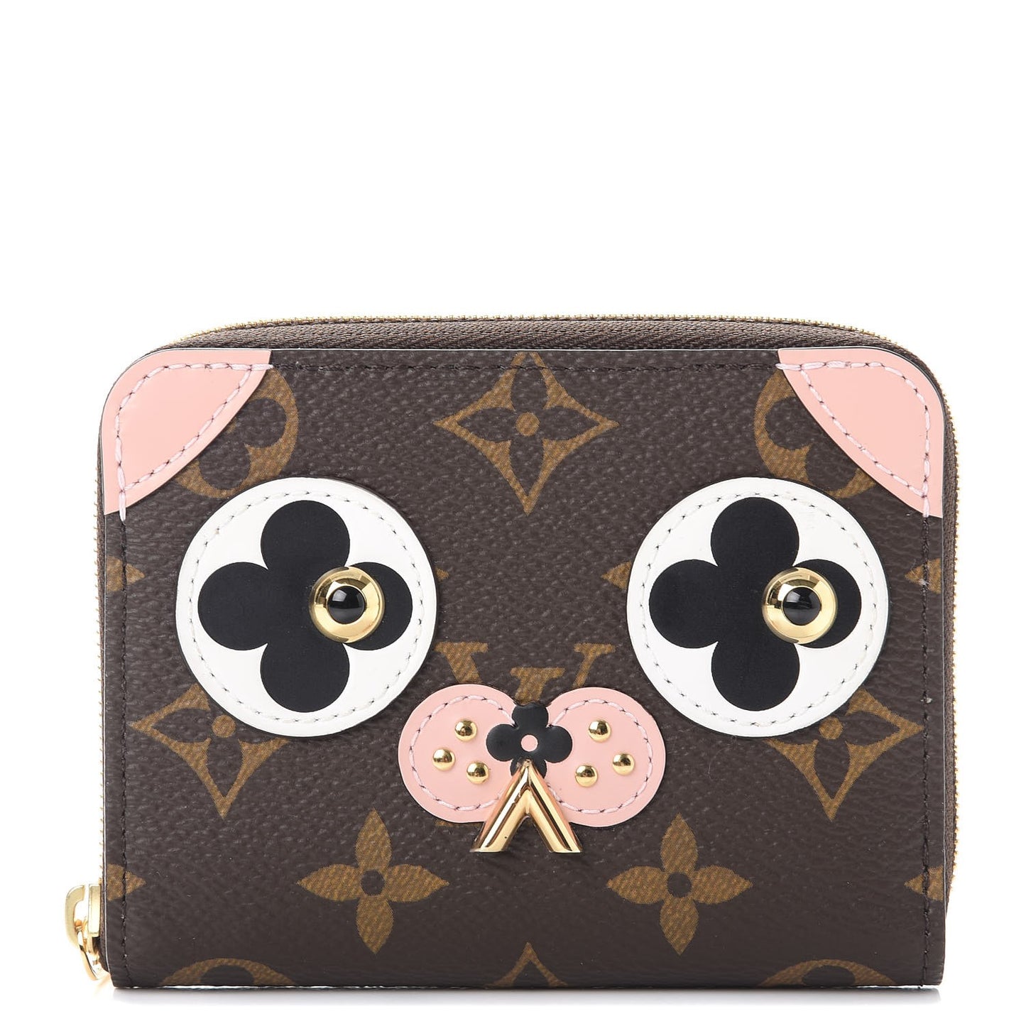 Monogram Valentine Dog Zippy Coin Purse