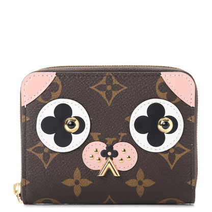 Louis Vuitton Monogram Valentine Dog Zippy Coin Purse 1 of 8