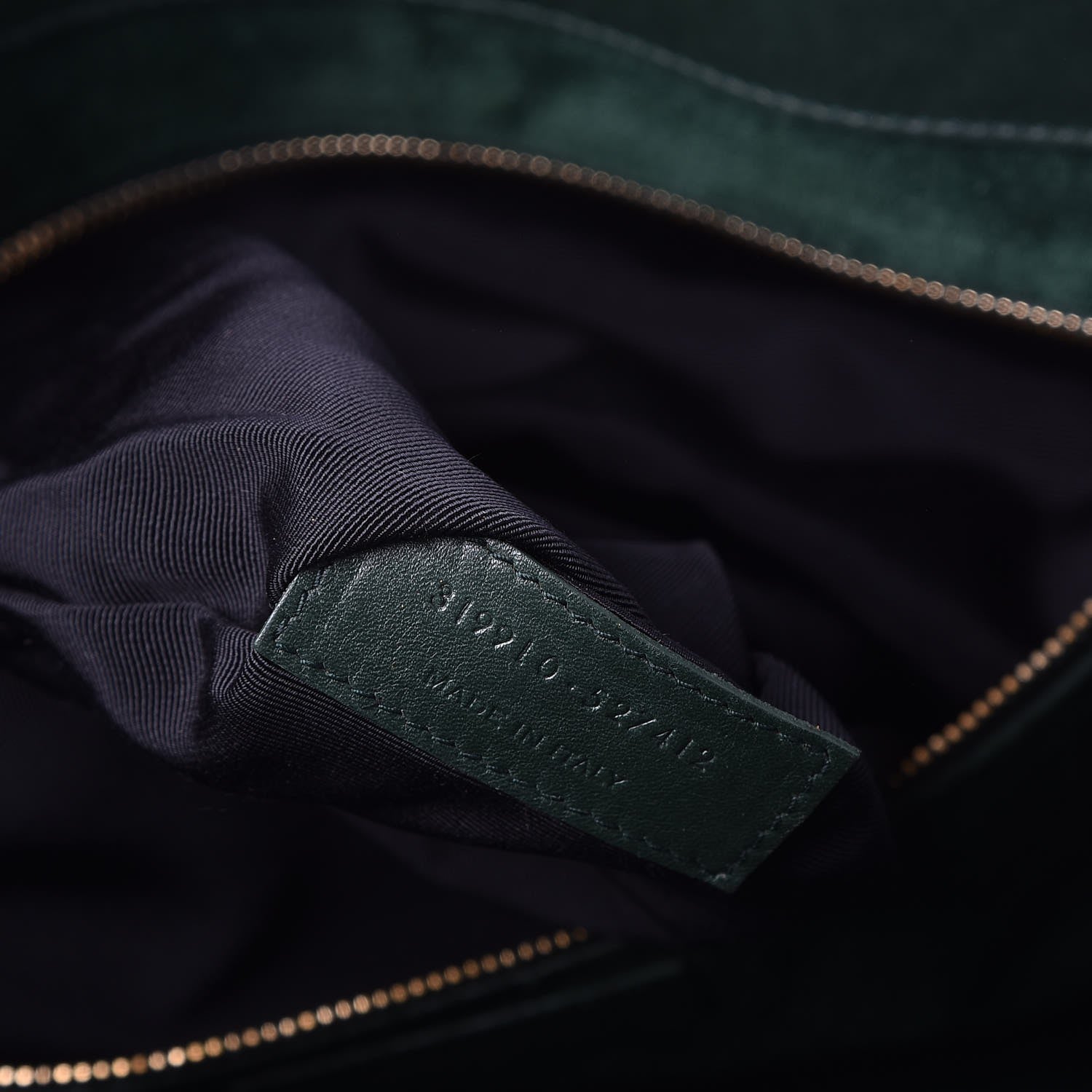 Saint Laurent Calfskin Large Sac de Jour Carryall Dark Green 7 of 12