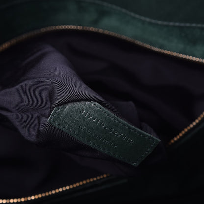 Saint Laurent Calfskin Large Sac de Jour Carryall Dark Green 7 of 12